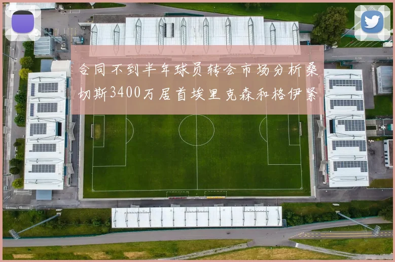 合同不到半年球员转会市场分析桑切斯3400万居首埃里克森和格伊紧随其后